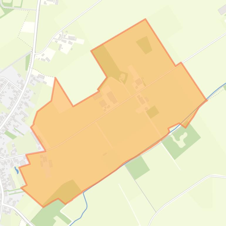 Kaart van de buurt Buitengebied Gastel-Oost.