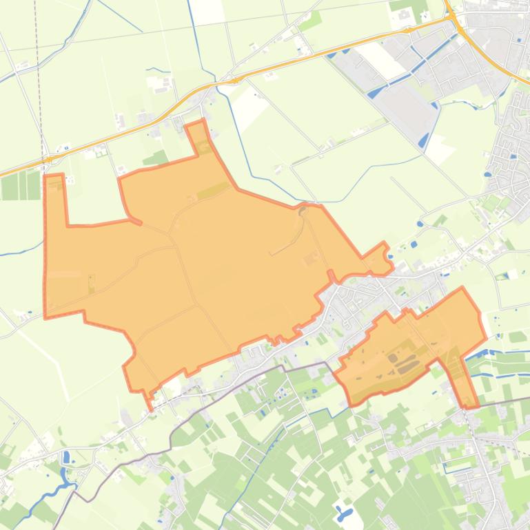 Kaart van de buurt Buitengebied Heikant.