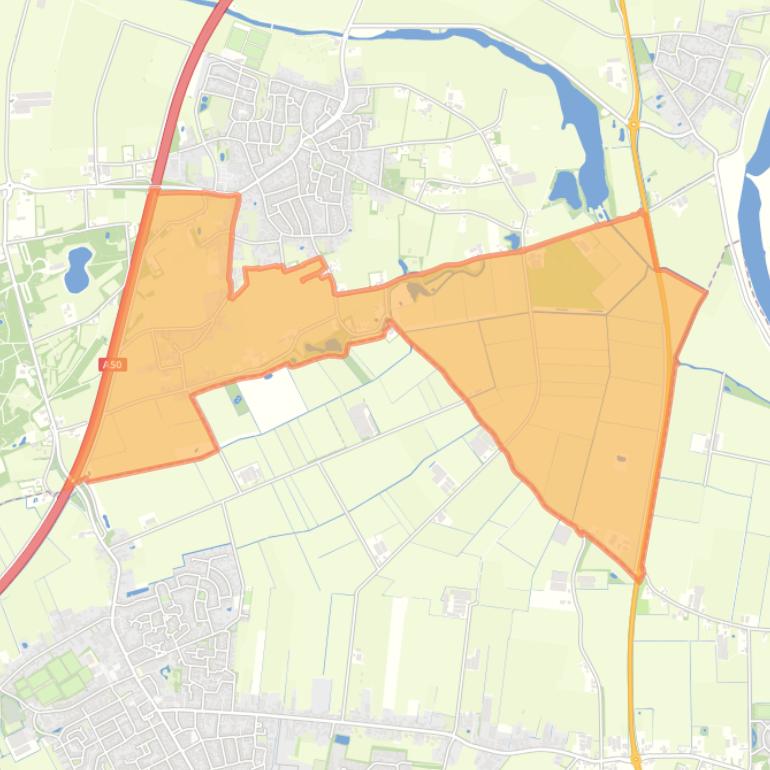 Kaart van de buurt Buitengebied Herpen.