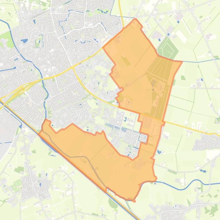 Kaart van de buurt Buitengebied Heuvel en Havelt.