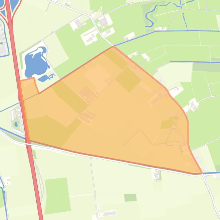 Kaart van de buurt Buitengebied Homoet.