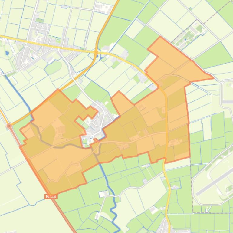 Kaart van de buurt Buitengebied Ingelum.