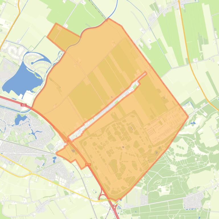 Kaart van de buurt Buitengebied Kallenkote.