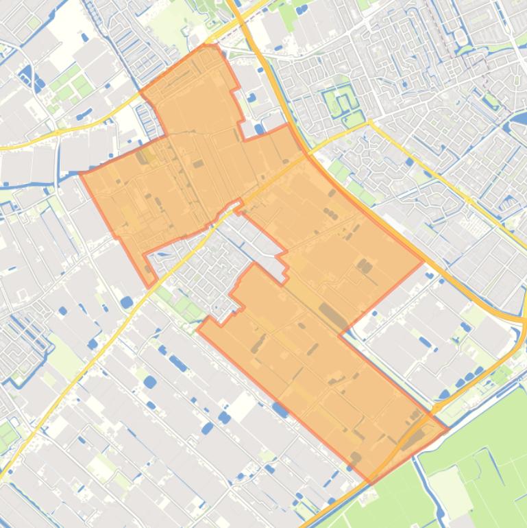 Kaart van de buurt Buitengebied Kwintsheul.