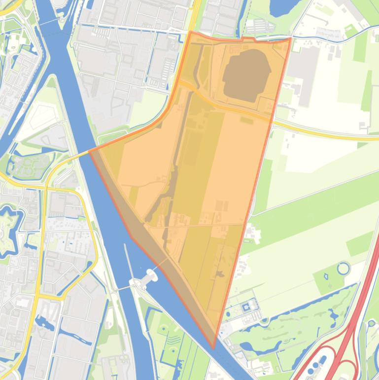 Kaart van de buurt Buitengebied Laagraven.