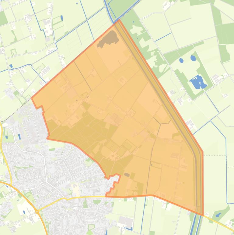 Kaart van de buurt Buitengebied Molenbaan-Vieruitersten.