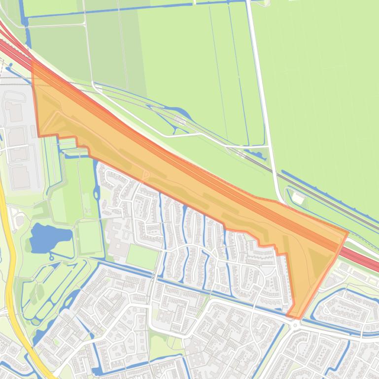 Kaart van de buurt Buitengebied Molenvliet.