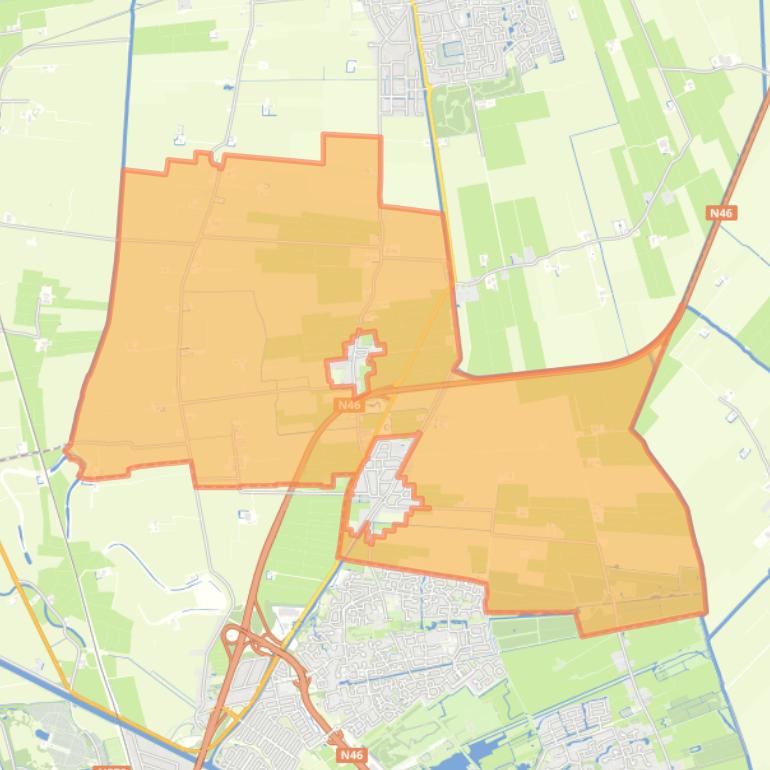 Kaart van de buurt Buitengebied Noord- en Zuidwolde.
