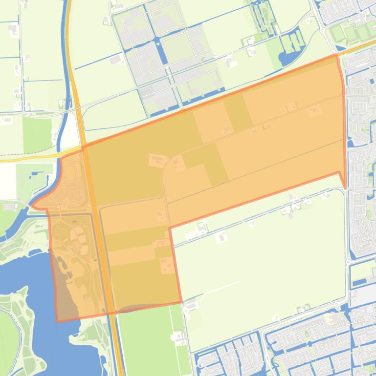 Kaart van de buurt Buitengebied Noord-Scharwoude.