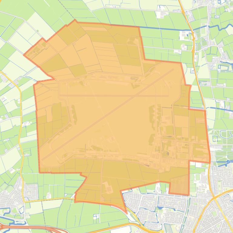 Kaart van de buurt Buitengebied Noordwest.