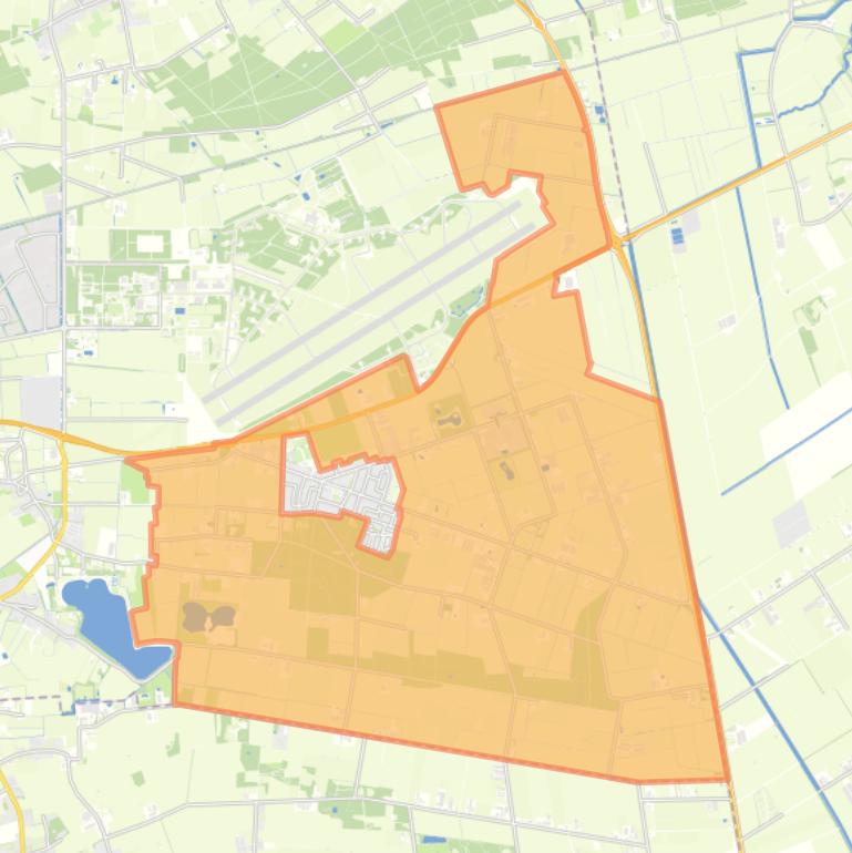 Kaart van de buurt Buitengebied-Odiliapeel.