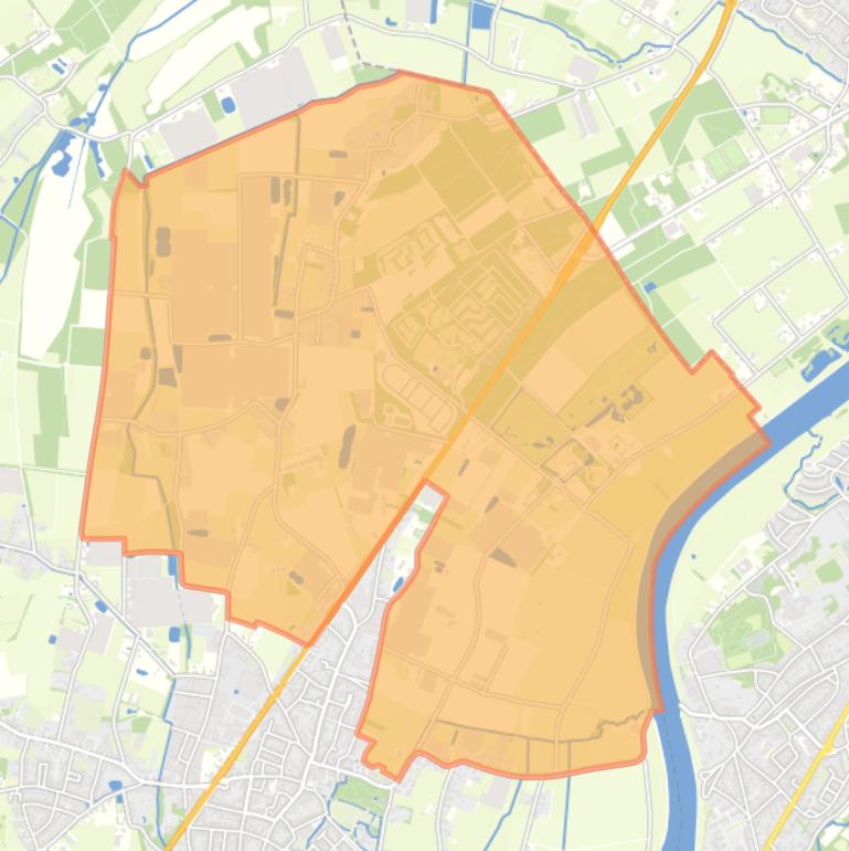 Kaart van de buurt Buitengebied Schafelt-Hei-Berckt.