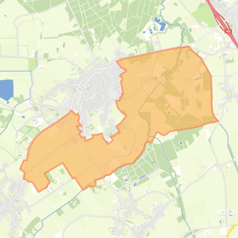 Kaart van de buurt Buitengebied Soerendonk - De Baronie.
