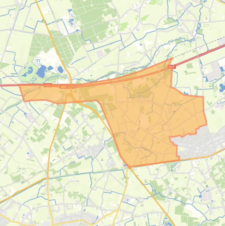 Kaart van de buurt Buitengebied Tongerlo-Korte Heide-Schoorveld.
