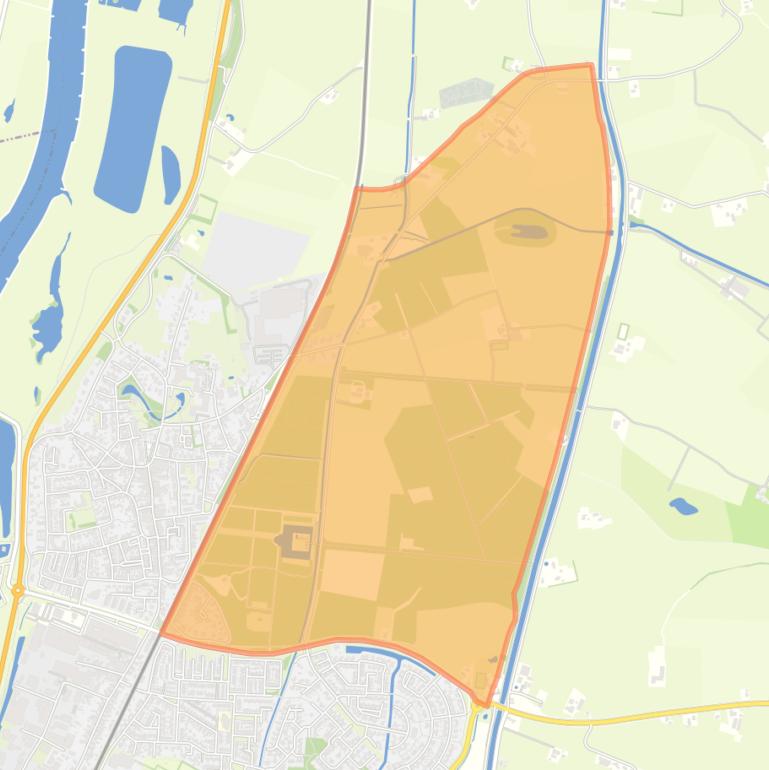 Kaart van de buurt Buitengebied Wijhe.