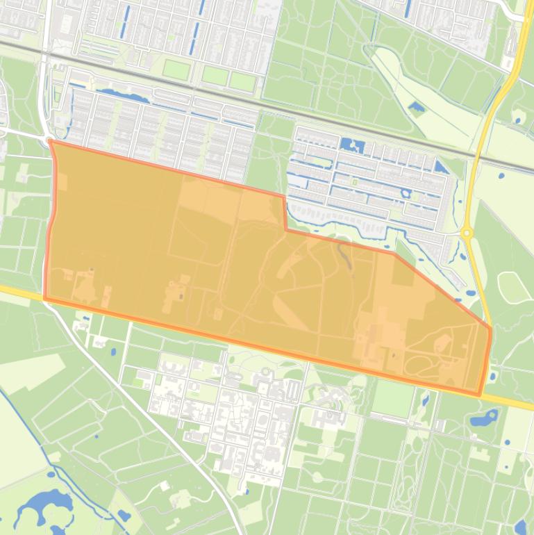 Kaart van de buurt Buitengebied Witbrant.