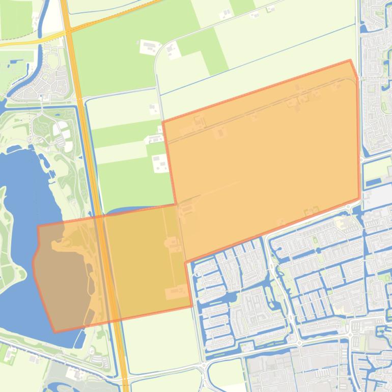 Kaart van de buurt Buitengebied Zuid-Scharwoude.