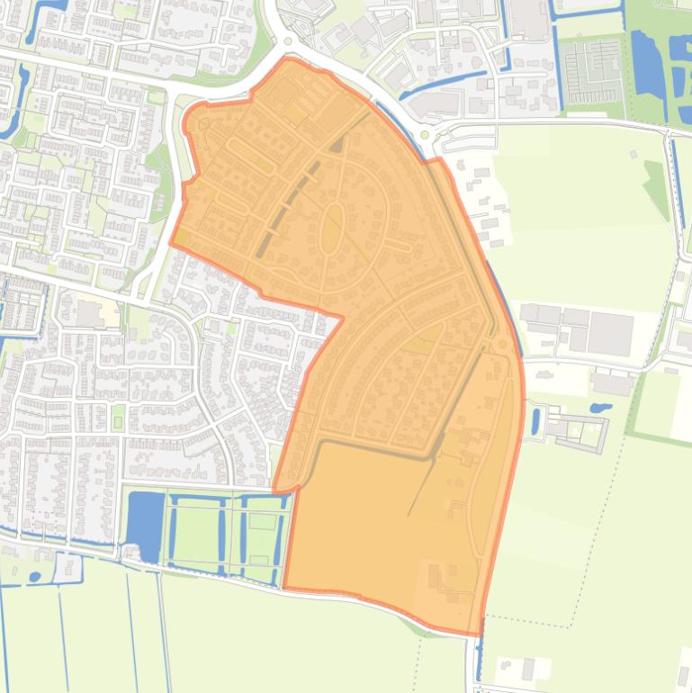 Kaart van de buurt Buitenhof.