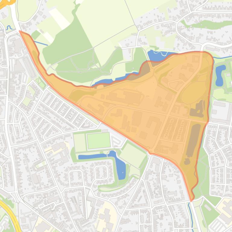 Kaart van de buurt Burettestraat en omgeving.