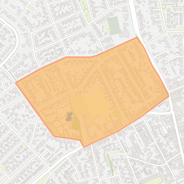 Kaart van de buurt Burgemeesters.