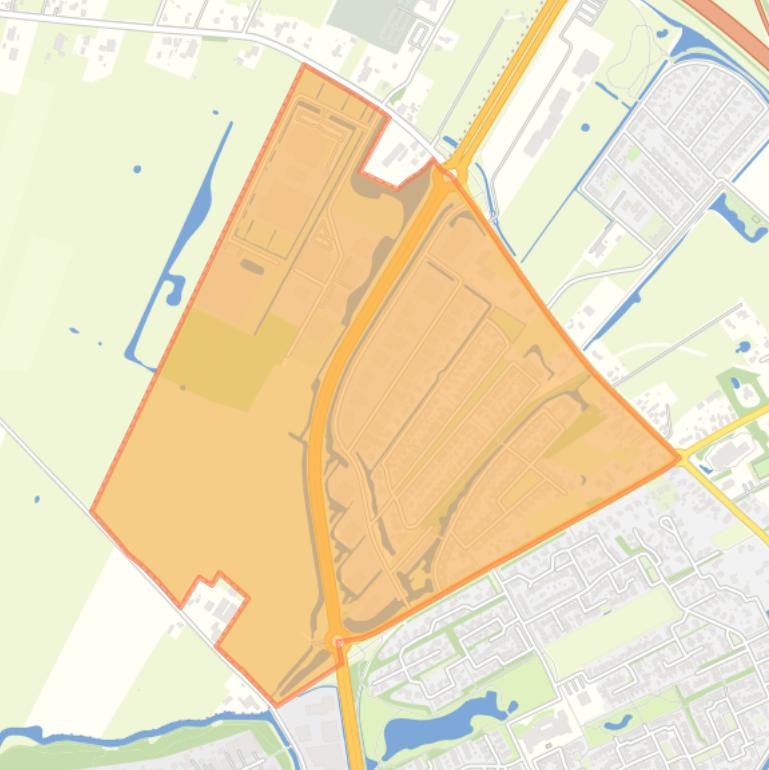 Kaart van de buurt Burmaniapark.