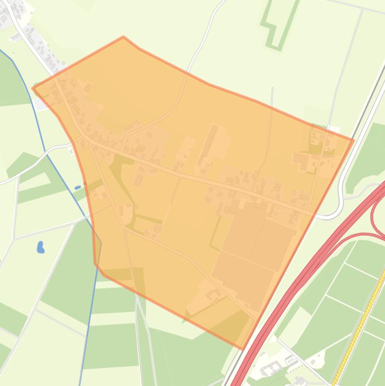 Kaart van de buurt Bussereind.