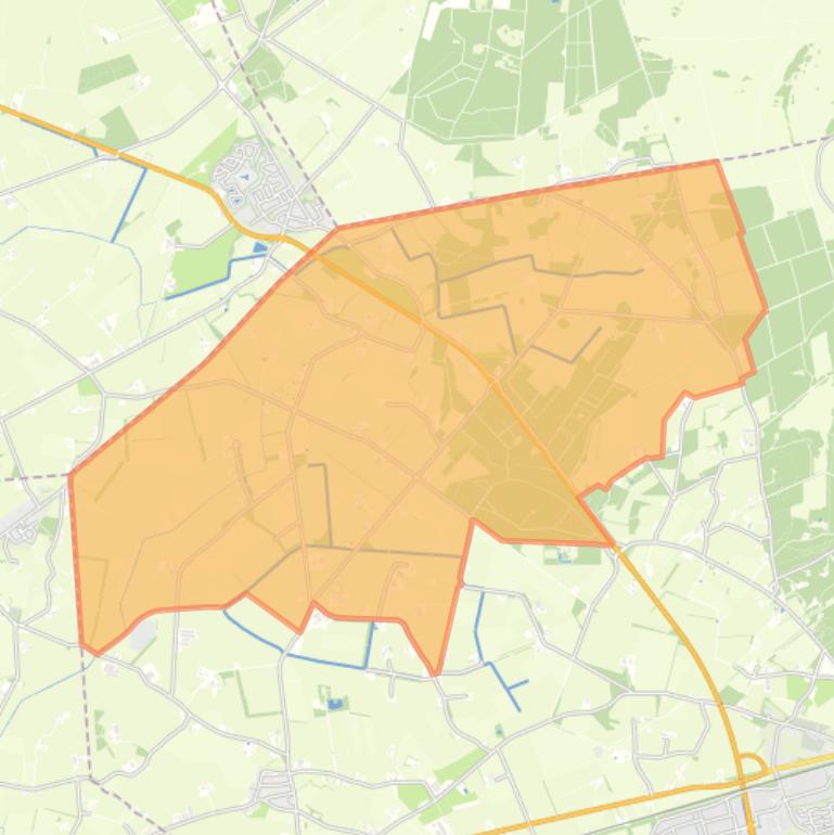 Kaart van de Buurtschap Espelo.