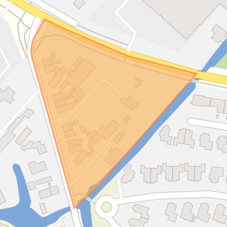 Kaart van de Buurtschap Teijlingen.