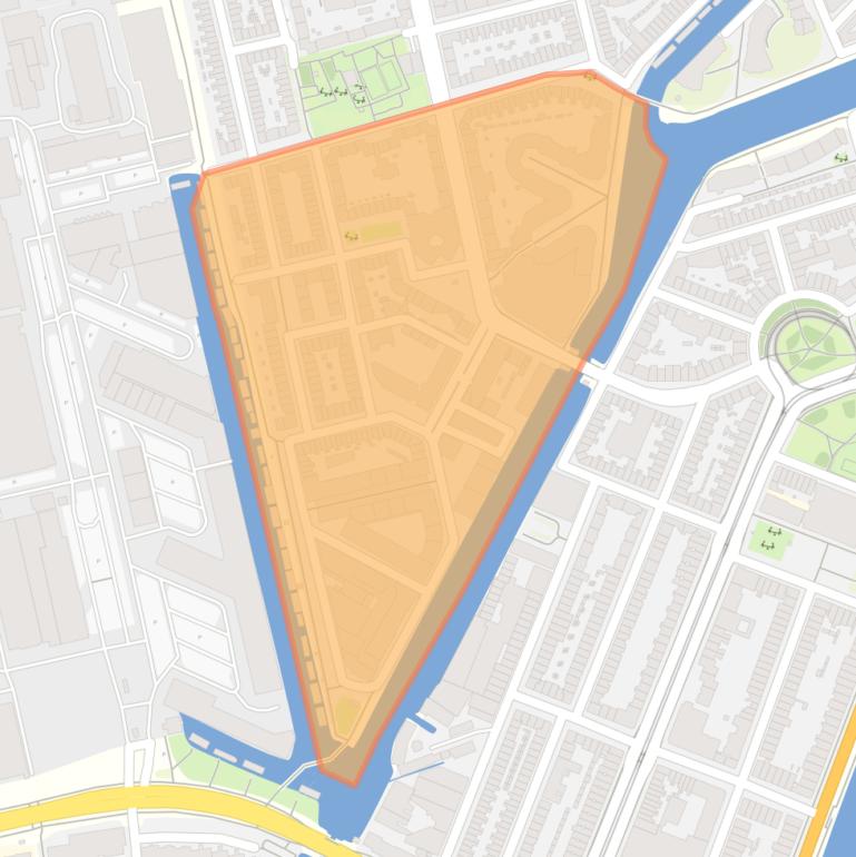 Kaart van de buurt Buyskade en omgeving.