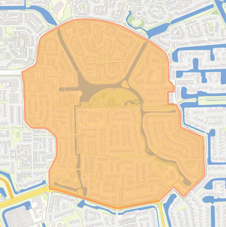 Kaart van de buurt Camminghaburen-Midden.