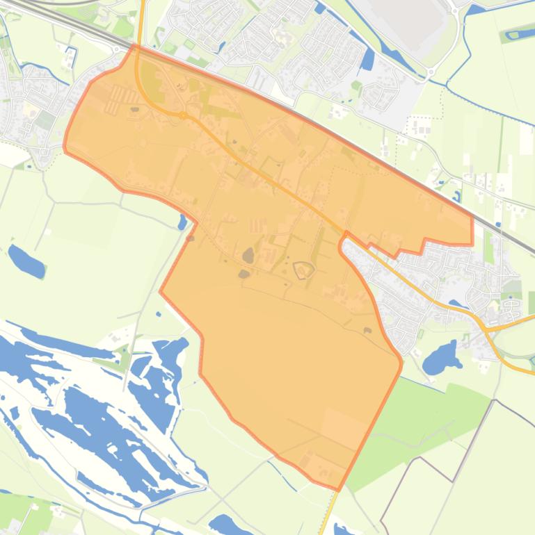 Kaart van de buurt Camphuizen.