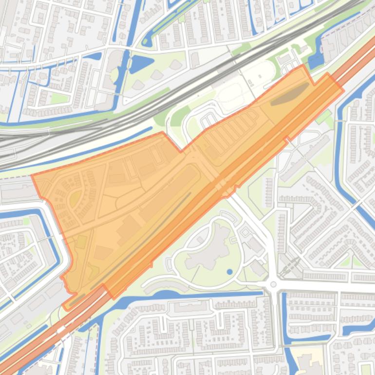 Kaart van de buurt Capelsebrug.