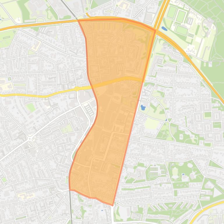 Kaart van de buurt Centrum Ede.