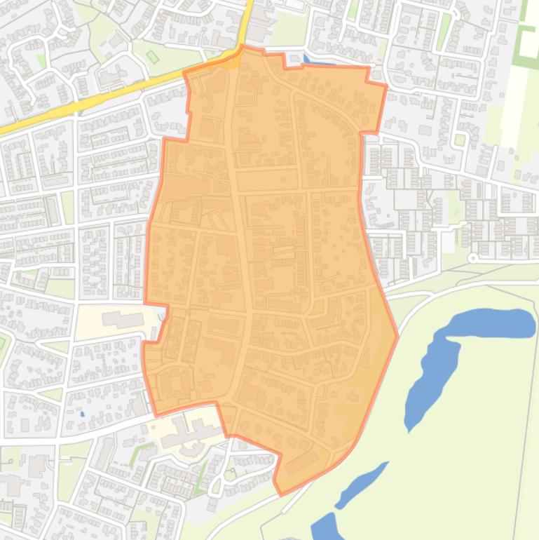 Kaart van de buurt Centrum Gendt.