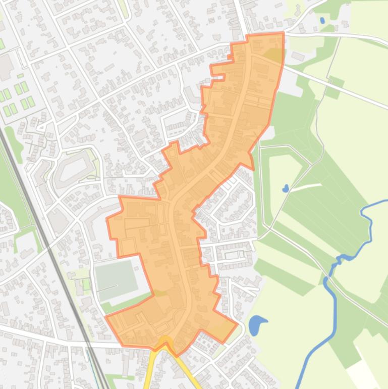 Kaart van de buurt Centrum.