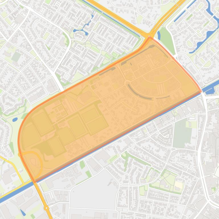 Kaart van de buurt Centrum-Noord.