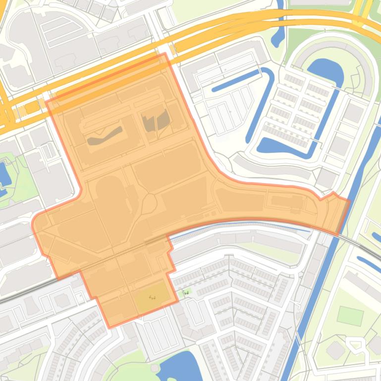 Kaart van de buurt Centrum-Oost.