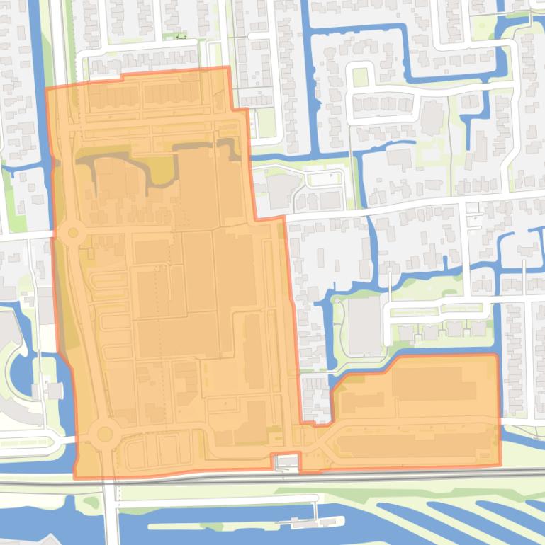 Kaart van de buurt Centrum.