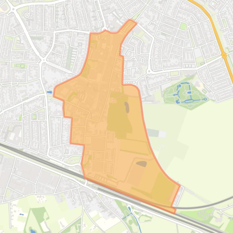 Kaart van de buurt Centrum.