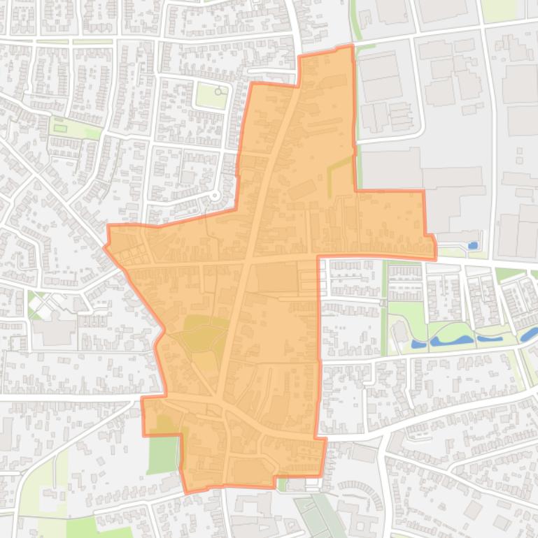 Kaart van de buurt Centrumgebied Noord Gilze.