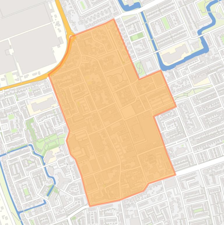 Kaart van de buurt Centrumgebied ’s-Gravenzande.