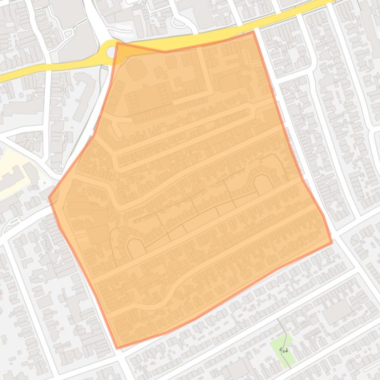 Kaart van de buurt Cereslaan.