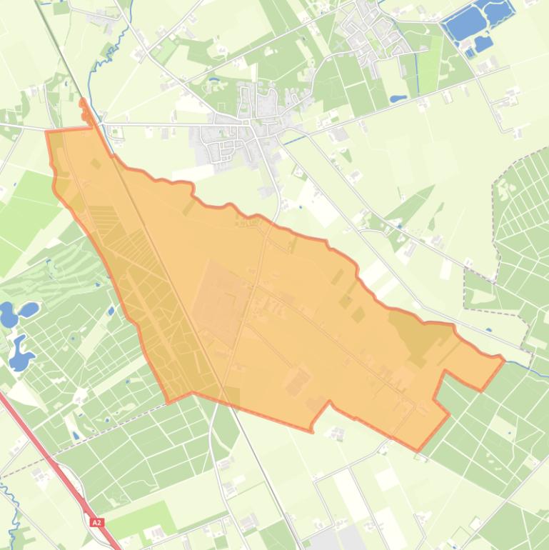 Kaart van de buurt Chijnsgoed.