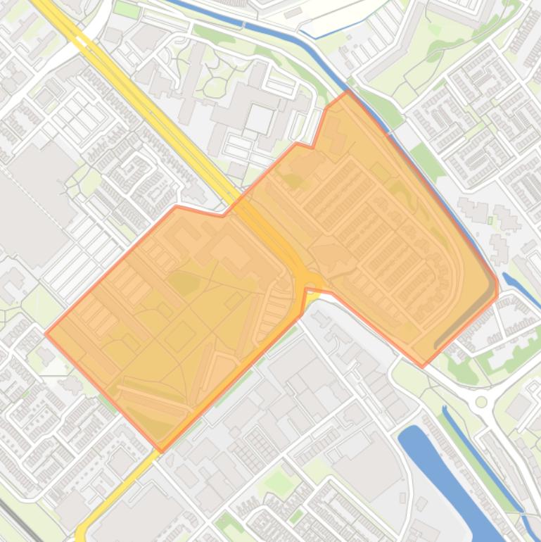 Kaart van de Componistenbuurt.