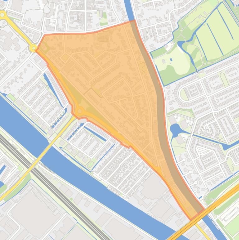 Kaart van de Componistenbuurt.