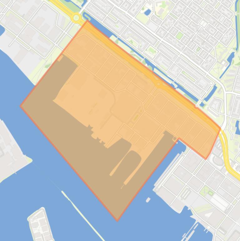 Kaart van de buurt Cornelis Douwesterrein-Oost.