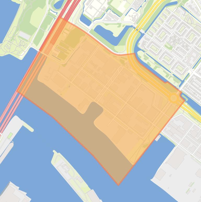 Kaart van de buurt Cornelis Douwesterrein-West.