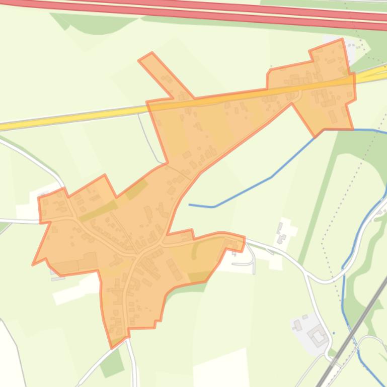 Kaart van de buurt Craubeek.