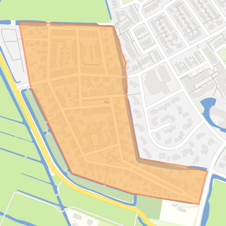 Kaart van de buurt Cronenburgh.