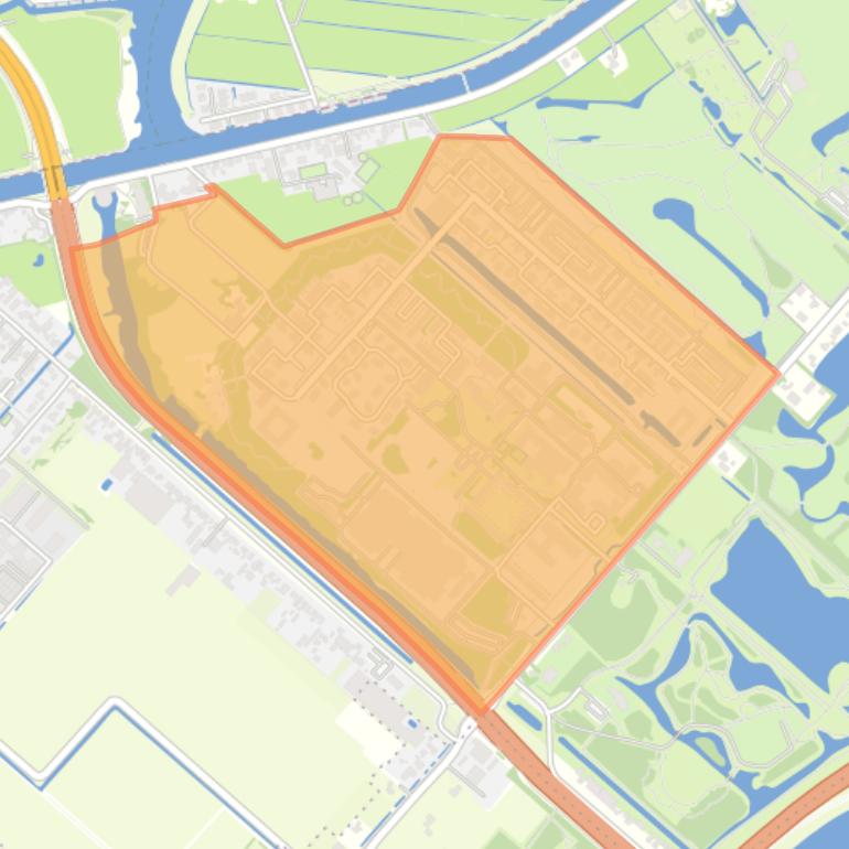 Kaart van de buurt Cruquius Cruquiushoeve.